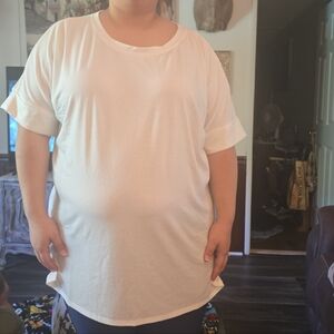 Casual White T-Shirt